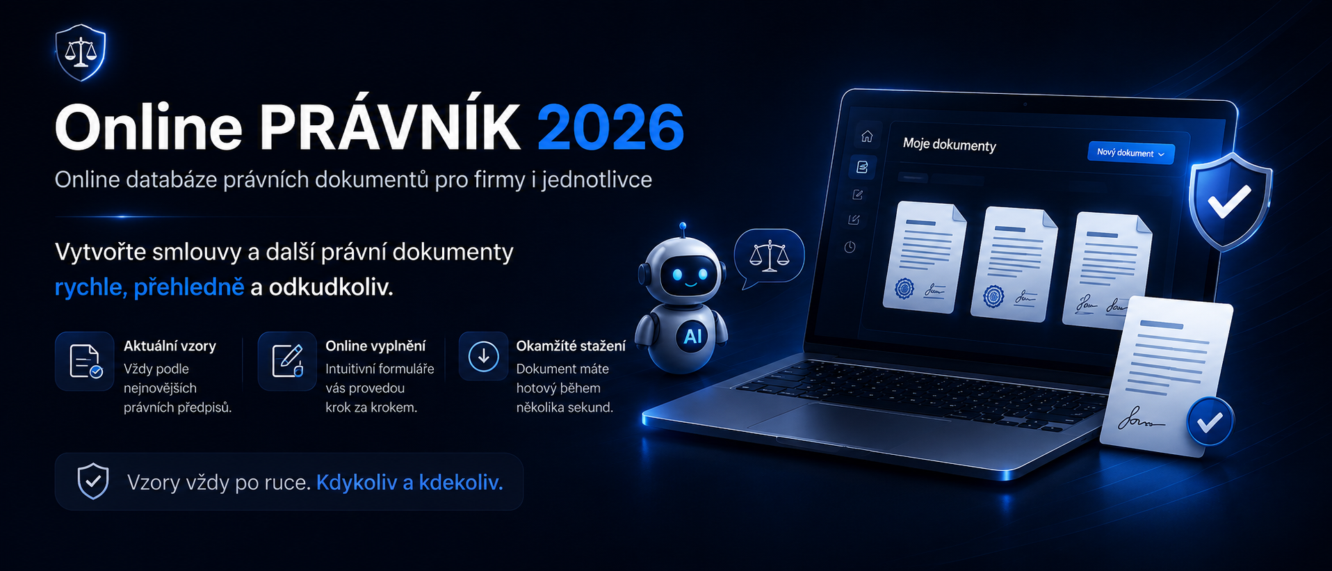 Vzory smluv a právních dokumentů